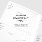 Cloth & Paper Travel Notebook | Experience Journal Tracker – Walnut | A5 Slim - Image 4