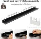 Fun Memories Picture Ledge Shelf, 36 Inch Floating Shelves Set of 2, Nursery - Image 5
