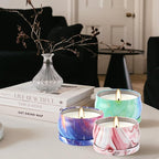 YOROXRG Scented Candles Gifts Set 24 Pack Soy Wax Travel Tin Jar Candles - Image 7
