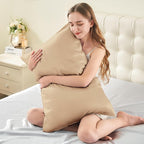 INFIIXSO Silk Pillow Cases 2 Pack Standard Size, Ultra Smooth & Soft Mulberry - Image 3