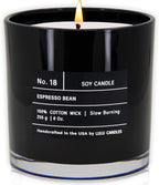 Lulu Candles | Espresso Bean | Luxury Scented Soy Jar Candle | Hand Poured in - Image 2