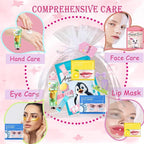 224PCS Spa Party Supplies for Girls, Spa Party Favors Include Face Masks - Image 4