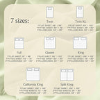 LuxClub 5 PC Sheet Set Bed Sheets Deep Pockets 16" Eco Friendly Wrinkle Free - Image 4