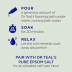 Dr Teal's Foaming Bath with Pure Epsom Salt, Relax & Relief with Eucalyptus & - Image 3