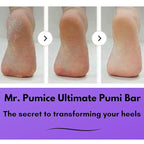 Mr. Pumice Ultimate PUMI Bar 2-in-1 Dual Grit Callus Remover, Pedicure Stone & - Image 3