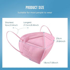 WWDOLL KN95 Face Mask 50 Pack, 5-Layers Breathable KN95 Masks - Image 3
