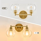 VONLUCE Bathroom Light Fixtures, 2-Light Vanity Light - Image 2