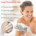 Evridwear Exfoliating Glove Shower Gloves Exfoliate Dead Skin - Image 3