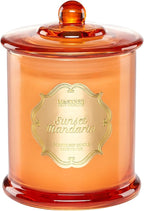 M&SENSE Citrus Candles for Home Scented, Natural Organic Soy Candle 12.7oz 75 by MSENSE
