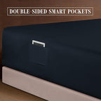 Elegant Comfort Luxurious 1500 Premium Hotel Quality Microfiber 4-Piece Sheet - Image 5