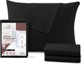 CirclesHome Pillow Protectors 4 Pack Queen Zippered by CirclesHome