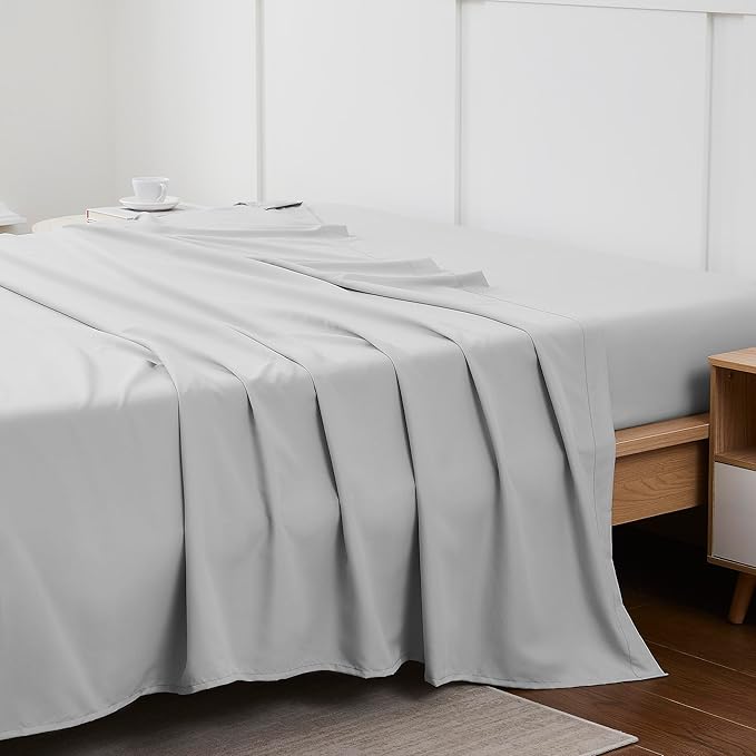 Sweet Home Collection Queen Flat Sheet - Image 3