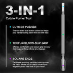 FERYES Professional Cuticle Pusher & Remover Tool - Image 2