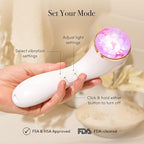 reVive Light Therapy Lux Collection Soniqué Cleanser, Sonic Face Cleanser Brush - Image 5