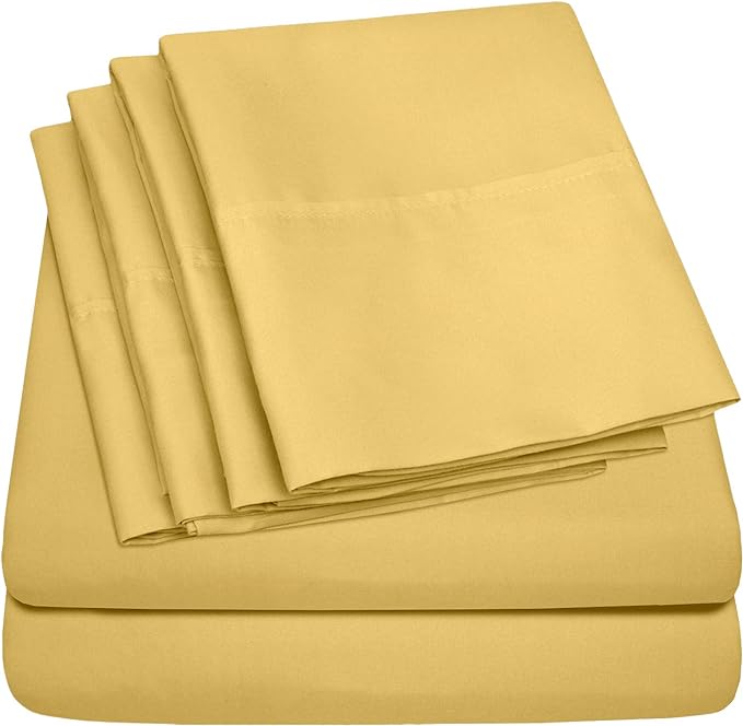 King Size Bed Sheets by SweetHomeCollection