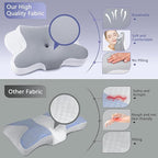 A-Pce Cervical Pillow for Neck and Shoulder, Contour Memory Foam Pillow - Image 5