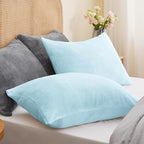 BEDELITE Flannel Pillowcases Standard Set of 2, Super Soft Fleece Pillow Case - Image 2