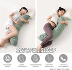 Peallow – Long Round Body Pillow - Image 5