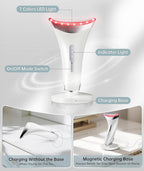 Dopsikn Red Light Therapy for Face and Neck, 7 Color Facial Massager - Image 5
