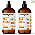 Everyone 3-in-1 Soap, Body Wash, Bubble Bath, 32 Ounce, Cedar and Citrus by Everyone