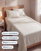 Twin 4 Piece Sheet Set - Image 5