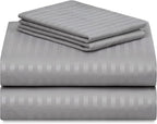 LuxClub 4 PC King Size Sheet Set, Breathable Luxury Bed Sheets, Deep Pockets - Image 9
