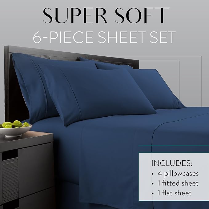 Danjor Linens Bed Sheet Set Full Size - Image 2