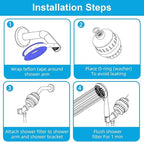Yodel Shower Filter with 2 Cartridge Chrome - Image 6