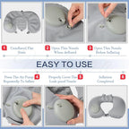 Colingmill 2 Pcs Inflatable Bath Pillows - Image 3