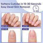 Ceramic Cuticle Pusher & Oil Pen + Cuticle Remover Gel – Gentle Nail Care Kit - Image 6
