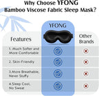 YFONG Sleep Mask for Lash Extensions, Bamboo Viscose & 100% Blackout Eye Mask - Image 5
