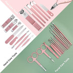 Women Manicure kit Professional sat Nail Set kit Pedicure Kit 30 in 1 Nail - Image 5