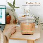 Homeweeks 300ml Essential Oil Diffuser, Quiet Aromatherapy Mist Diffusers - Image 6