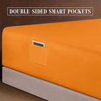 Elegant Comfort Luxurious 1500 Premium Hotel Quality Microfiber 4-Piece Sheet - Image 5