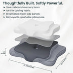 Ergonomic Cervical Neck Pillow for Sleeping – Cooling Memory Foam Cervical - Image 6