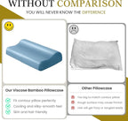 Contour Cervical Pillowcase- Rayon Derived from Bamboo Pillow Case Cover - Image 2