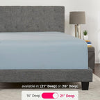 King Fitted Sheet Deep Pocket – Extra Deep Pocket Fitted Sheet King Size 17” - Image 3