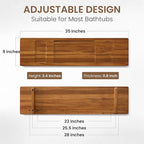 Teak Bathtub Tray - Image 3