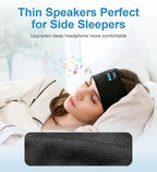 Navly Bluetooth Sports Headband Headphones, 3-in-1 Washable Headband - Image 2