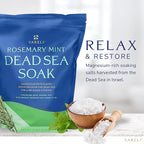 Yareli Magnesium Flakes, 5lb Rosemary Peppermint, Dead Sea Bath and Foot Soak - Image 5