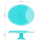 4 Pack Face Scrubber, JEXCULL Soft Silicone Facial Cleansing Brush Face - Image 2