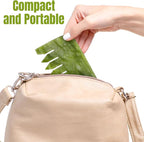 Geiserailie 2 Pcs Jade Combs Esthetician Supplies Massage Stone Hair Gua Sha - Image 6