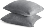 BEDELITE Flannel King Size Pillow Cases Set of 2, Super Soft Fleece Pillowcases - Image 9