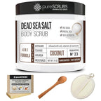 pureSCRUBS Premium Coconut Body Scrub Set - Image 8