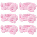 Casoty Pink 6 Pcs Spa Headband, Hair Band by Casoty