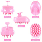 Scalp Massager Shampoo Brush, Hair Scalp Scrubber Shower Hair Brush Head - Image 2