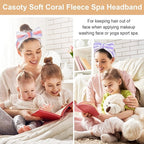 Casoty 12 Pack Spa Headband for Washing Face Shincare Headbands Face Wash - Image 6