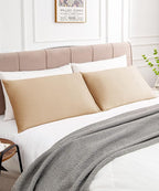 Warmstar Cotton Pillow Cases King Size Set of 2, 600 Thread Count Pillowcases - Image 2