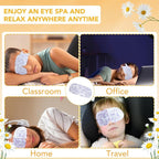 XPCARE 24 Pack Steam Eye Masks for Dry Eyes, Self Heated Steam Warm Eye Mask - Image 7