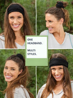 Wide Headbands for Women Non Slip Thick Large Head Bands for Women's Hair - Image 6